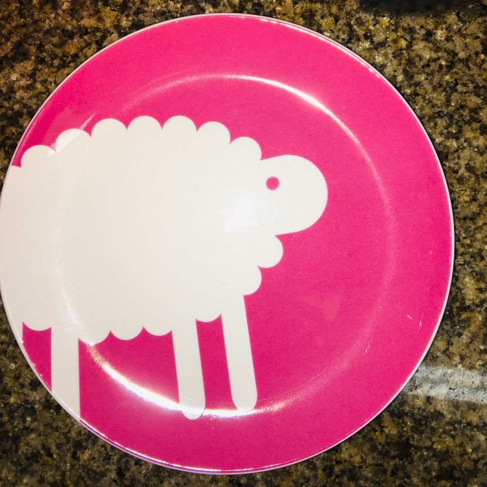 Kate Spade ♠️ Lenox Pippin Park Pink Plate